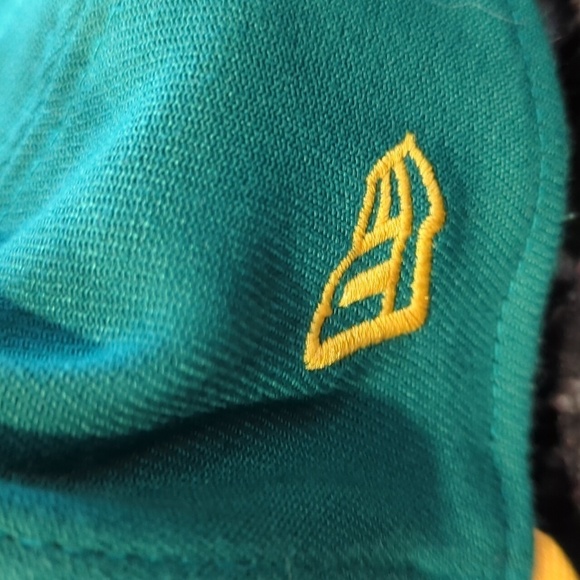 Seattle Seahawks green gold new era NFL hat large/x large football - Picture 5 of 11